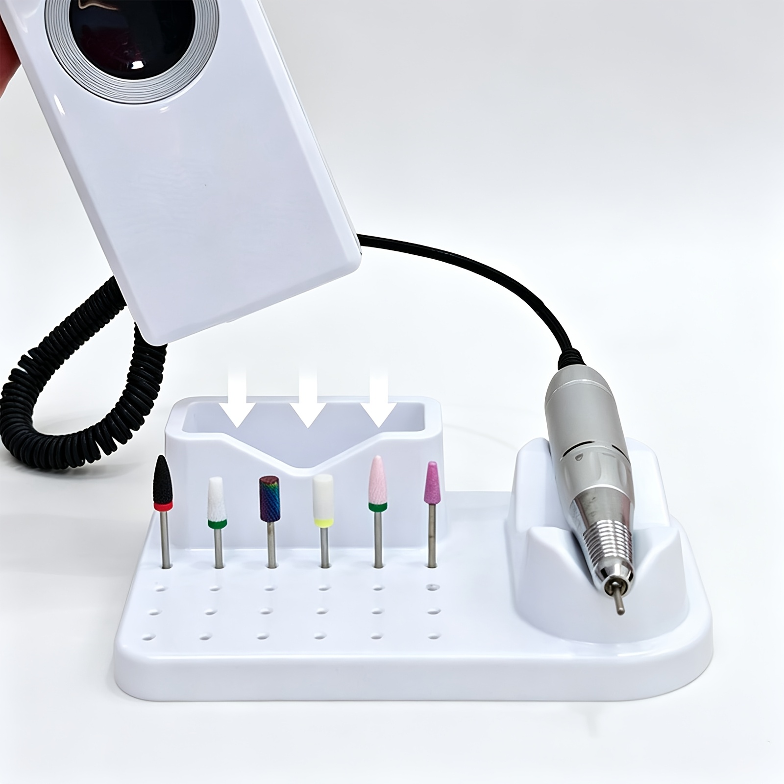 Nail Drill Machine - Nail Drill Bit Holder and Organizer,
