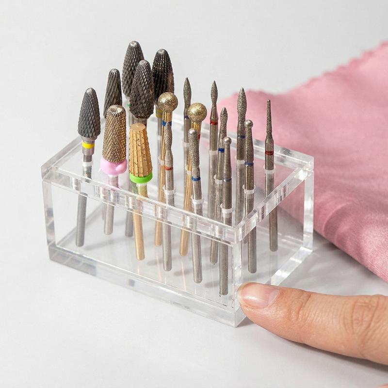 Nail Drill Machine - 18 Holes Acrylic Wooden Nail Drill