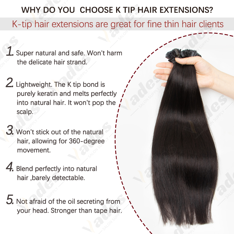 MRS HAIR 50G K Tip Hair Extens - Nail Art Ombre ulasan dan harga