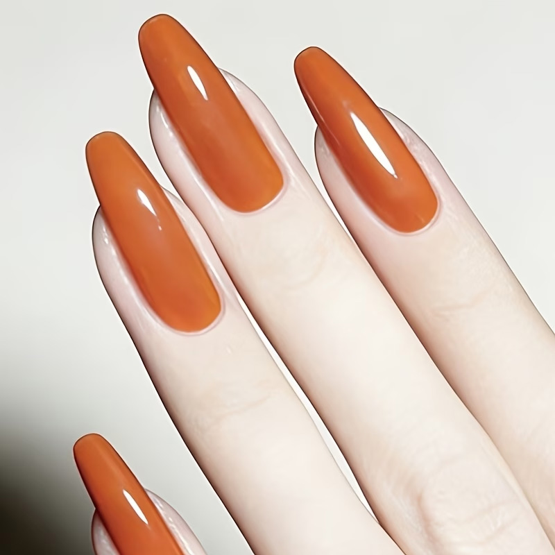 Caramel Orange Nail Strengthen - Nail Art Orange ulasan dan harga