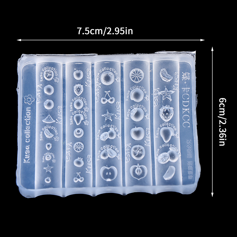 New Nail Silicone Mold Relief  - Nail Art Orange ulasan dan harga