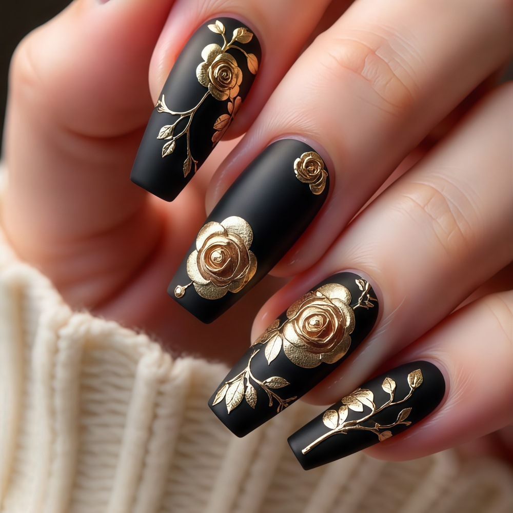 3D fake nails for women girls  - Nail Art Press On ulasan dan harga