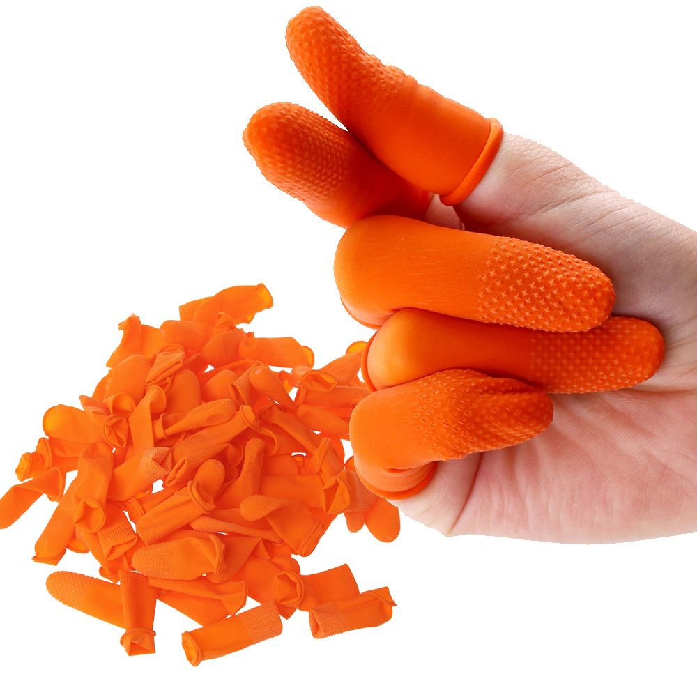 100PCS Cleaning  Accessories N - Nail Art Orange ulasan dan harga