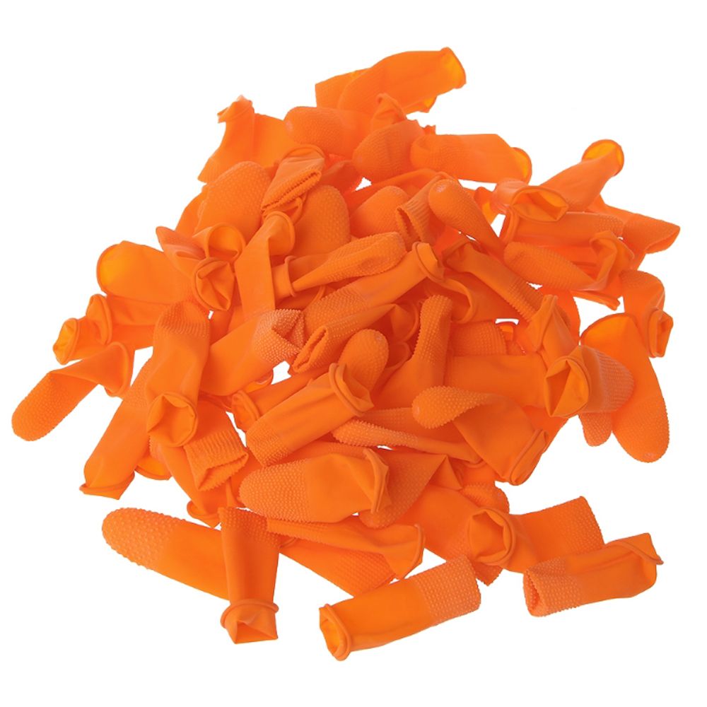 100PCS Cleaning  Accessories N - Nail Art Orange ulasan dan harga