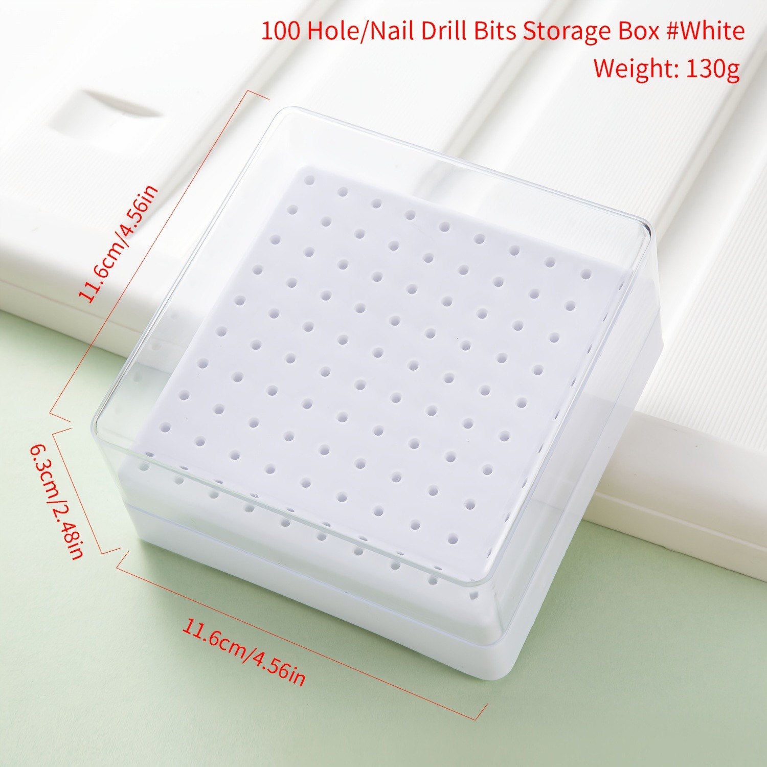 30/100 Hole 1PC of Various Sty - Nail Drill Machine ulasan dan harga