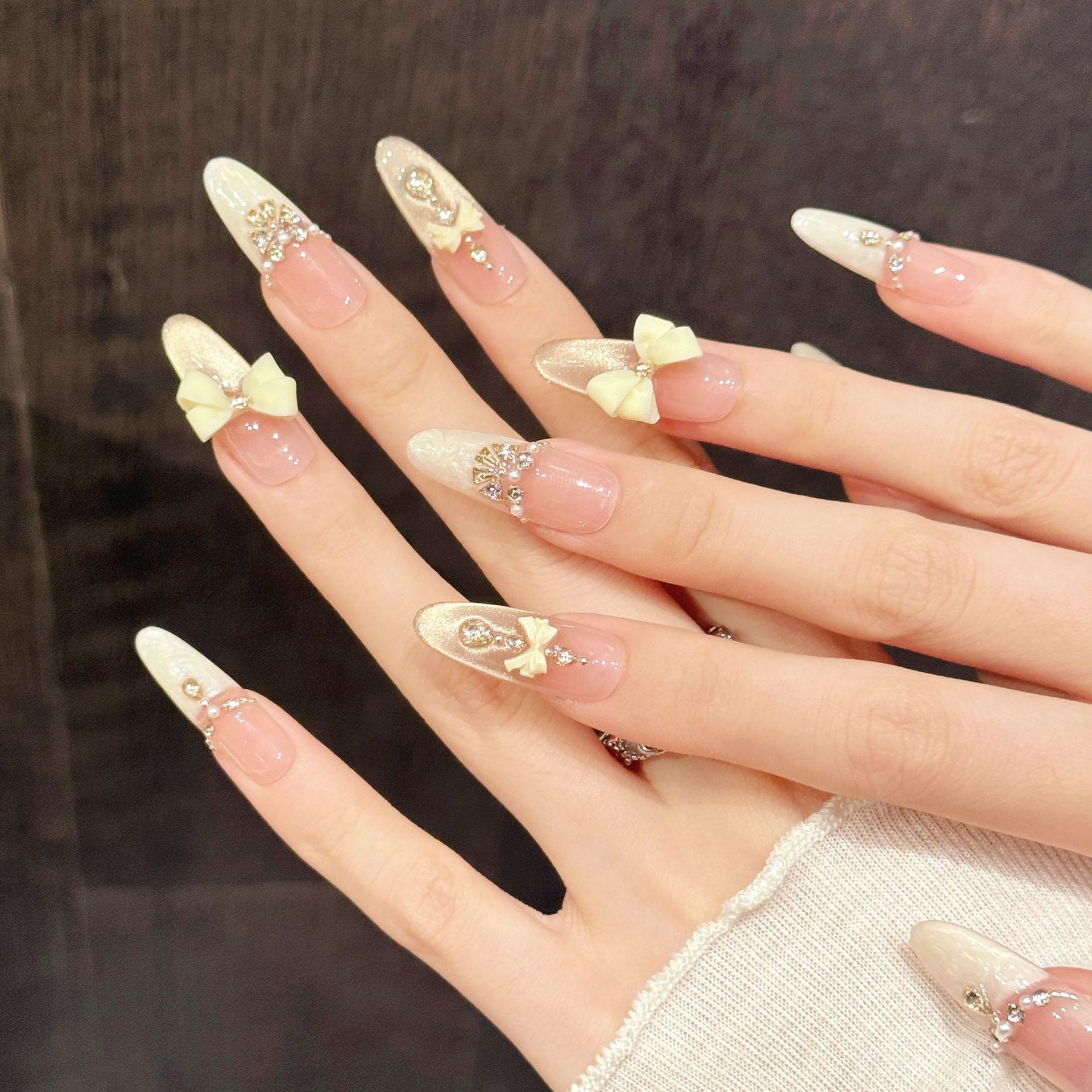 10pcs Handmade Press On Nails  - Nail Art Press On ulasan dan harga