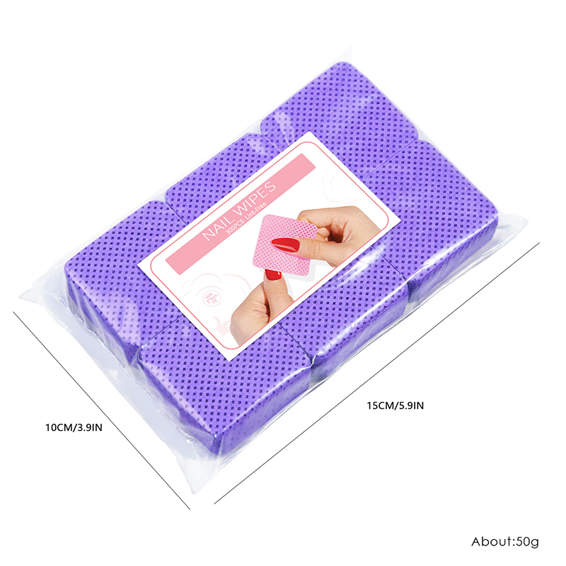 Lint Free Nail Wipes, 300 PCS  - Nail Art Ombre ulasan dan harga