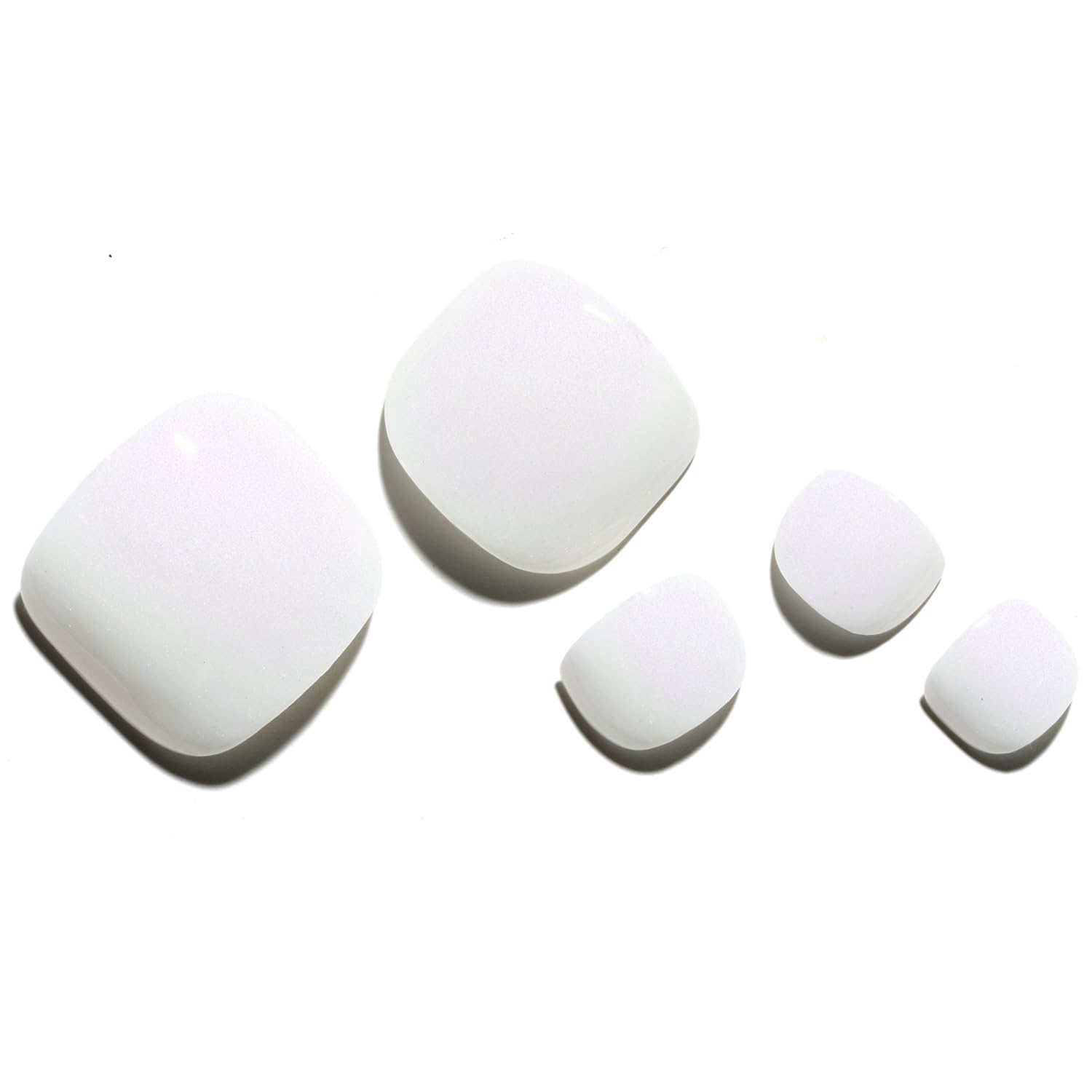 120pcs False Toe Nail Tips 12  - Nail Art Ombre ulasan dan harga
