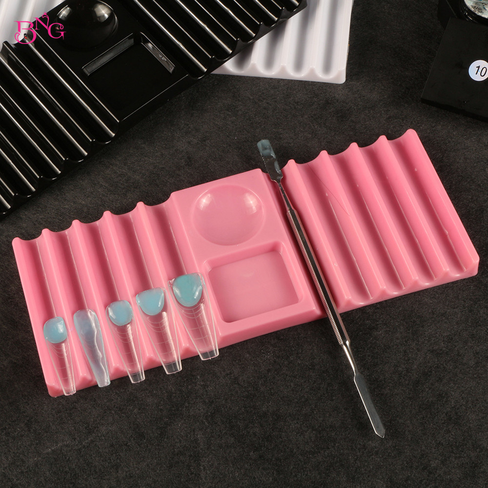 BNG Dual Form Holder Plastic P - Nail Art Ombre ulasan dan harga