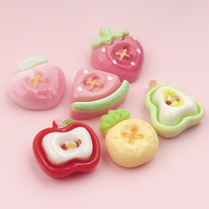 50/500pcs Mini Simulated Fruit - Nail Art Ombre ulasan dan harga