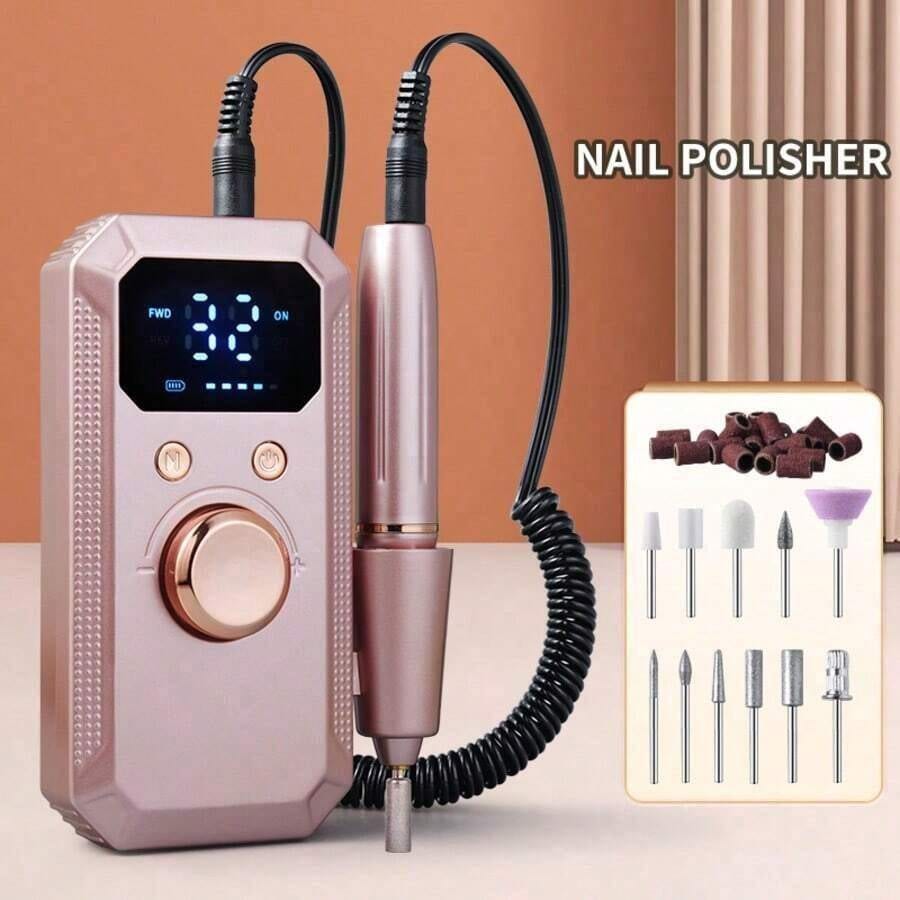20,000RPM Rechargeable Electri - Nail Drill Machine ulasan dan harga