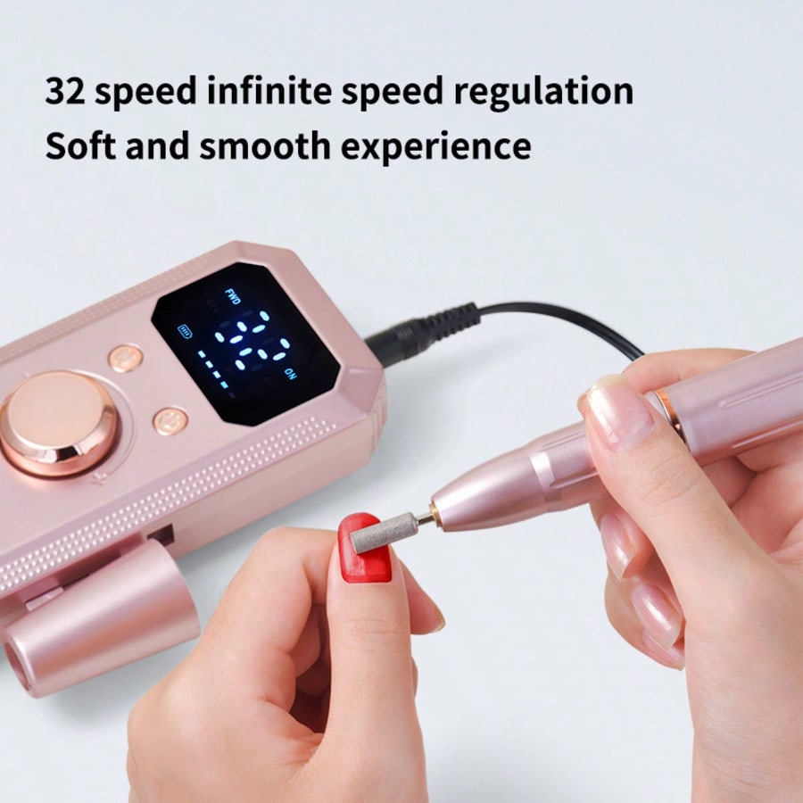20,000RPM Rechargeable Electri - Nail Drill Machine ulasan dan harga