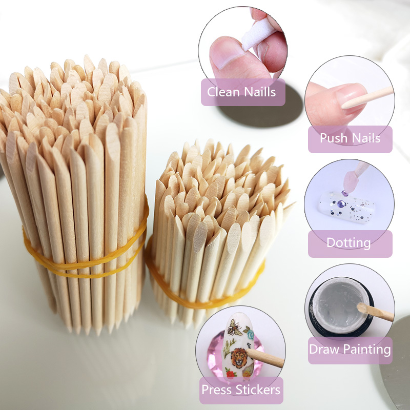 Nail Cuticle Pusher Orange Woo - Nail Art Orange ulasan dan harga